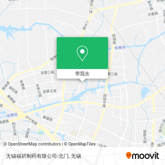 无锡福祈制药有限公司-北门地图