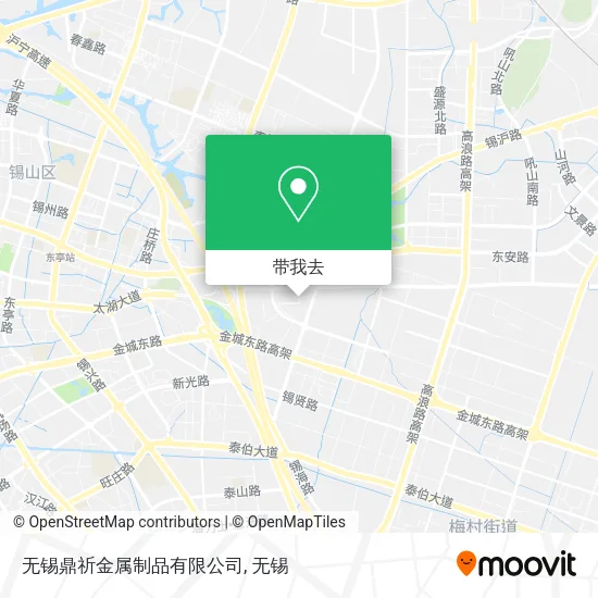无锡鼎祈金属制品有限公司地图