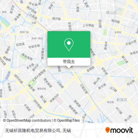 无锡祈昌隆机电贸易有限公司地图