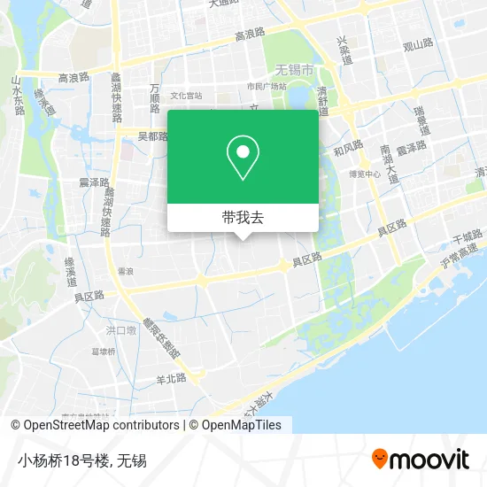小杨桥18号楼地图