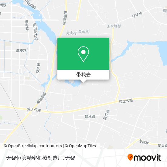 无锡恒滨精密机械制造厂地图