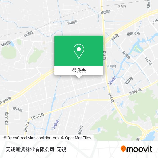 无锡迎滨袜业有限公司地图