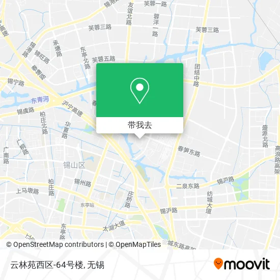 云林苑西区-64号楼地图