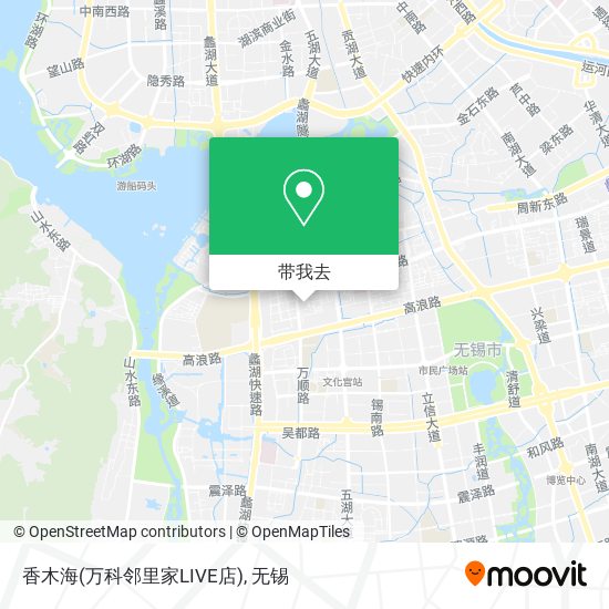 香木海(万科邻里家LIVE店)地图