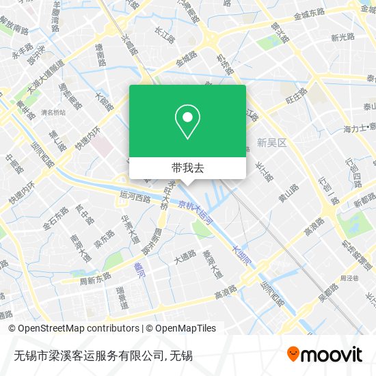 无锡市梁溪客运服务有限公司地图