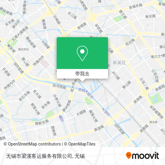 无锡市梁溪客运服务有限公司地图