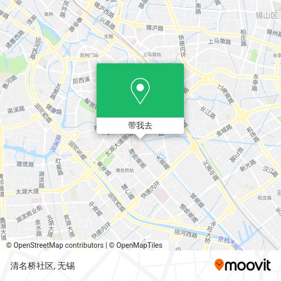 清名桥社区地图