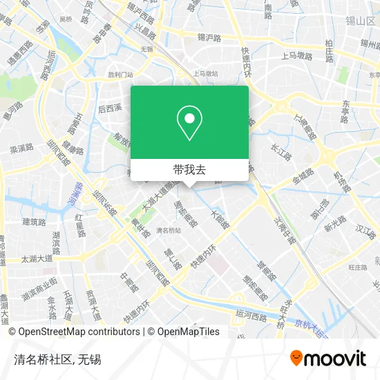 清名桥社区地图