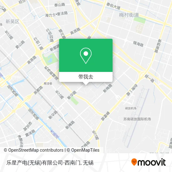 乐星产电(无锡)有限公司-西南门地图