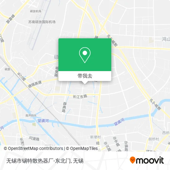 无锡市锡特散热器厂-东北门地图
