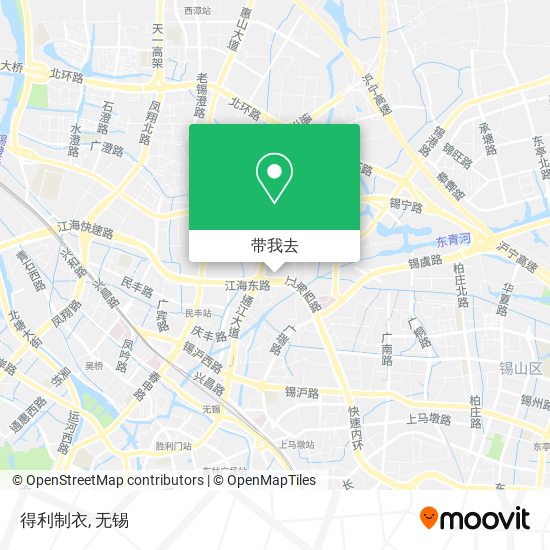 得利制衣地图