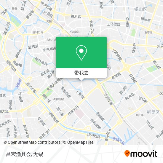 昌宏渔具会地图