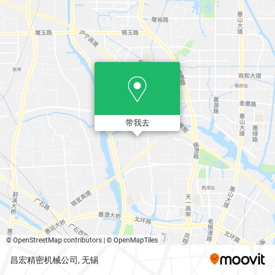 昌宏精密机械公司地图