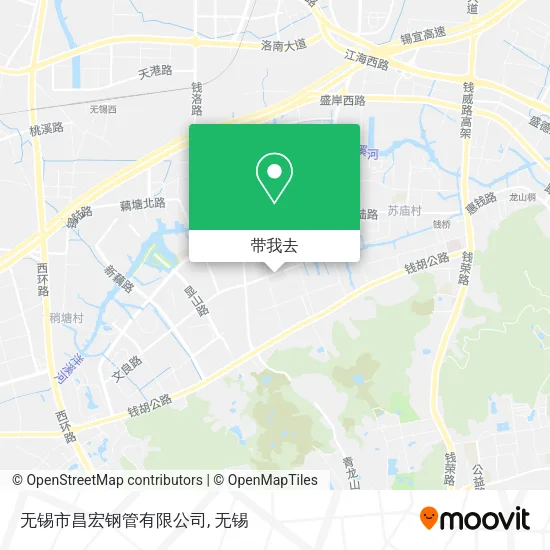 无锡市昌宏钢管有限公司地图