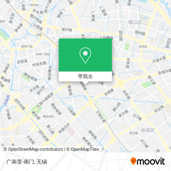 广南里-南门地图