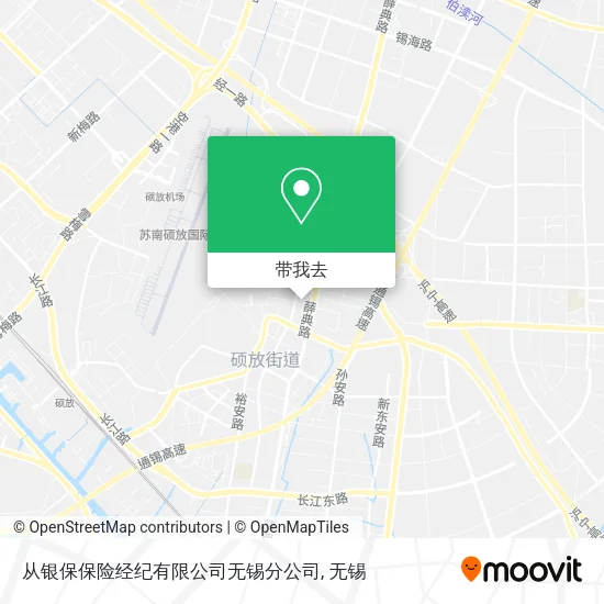 从银保保险经纪有限公司无锡分公司地图