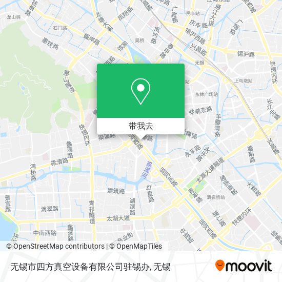 无锡市四方真空设备有限公司驻锡办地图