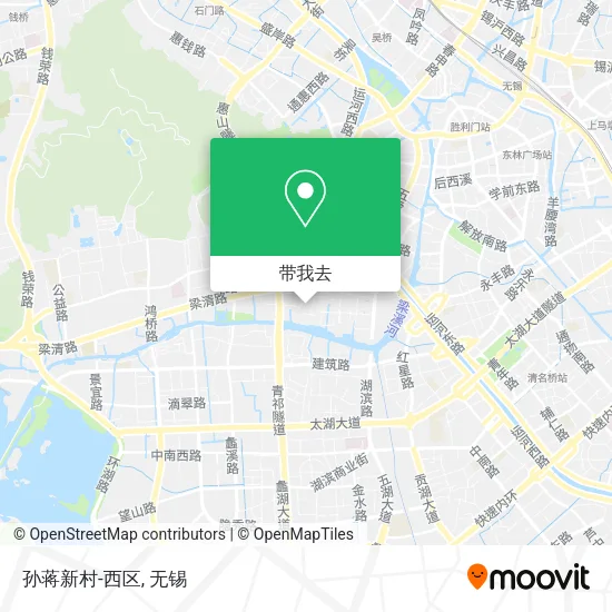 孙蒋新村-西区地图