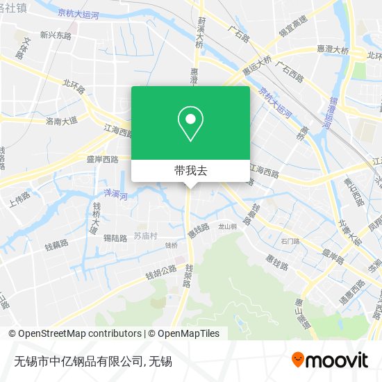 无锡市中亿钢品有限公司地图