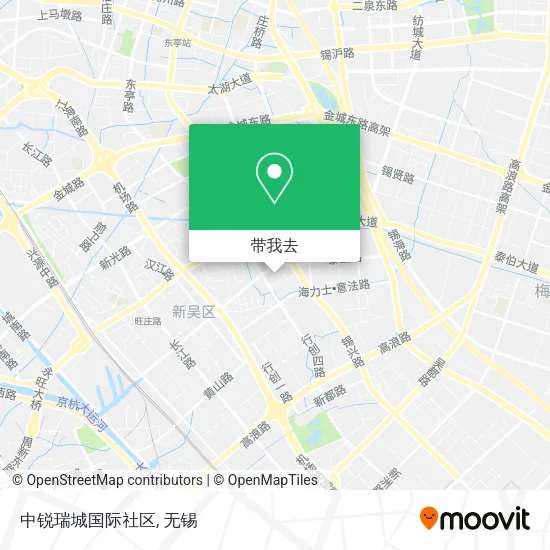 中锐瑞城国际社区地图