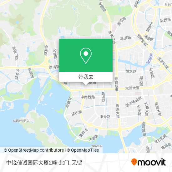 中锐佳诚国际大厦2幢-北门地图