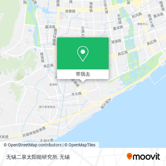 无锡二泉太阳能研究所地图