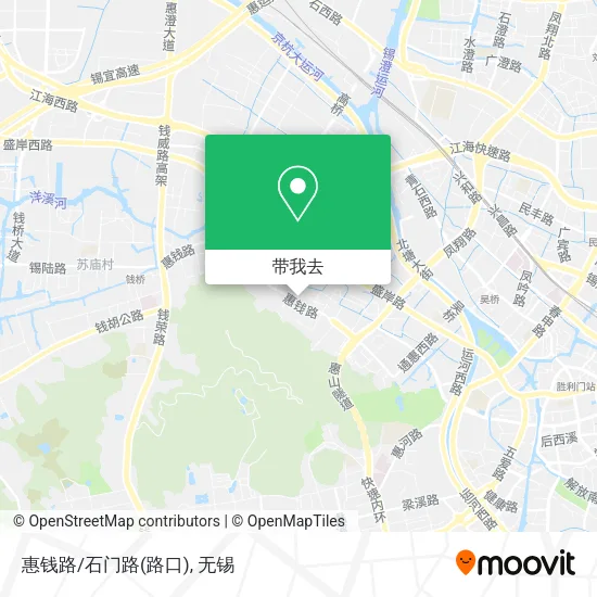 惠钱路/石门路(路口)地图