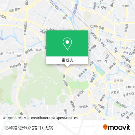 惠峰路/惠钱路(路口)地图