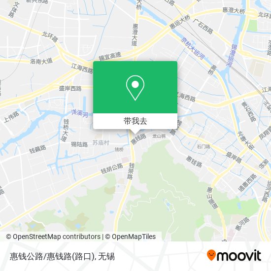 惠钱公路/惠钱路(路口)地图