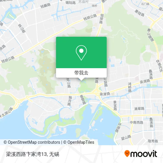 梁溪西路卞家湾13地图