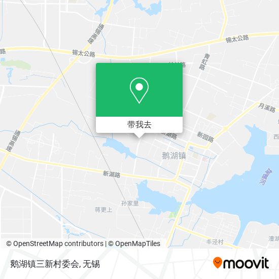 鹅湖镇三新村委会地图