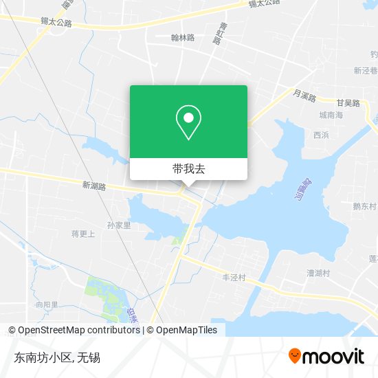 东南坊小区地图