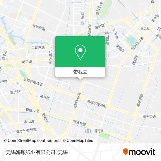 无锡海顺纸业有限公司地图