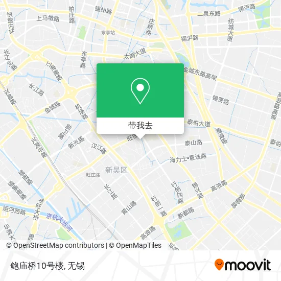 鲍庙桥10号楼地图