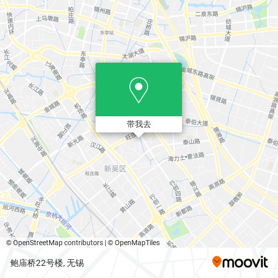 鲍庙桥22号楼地图