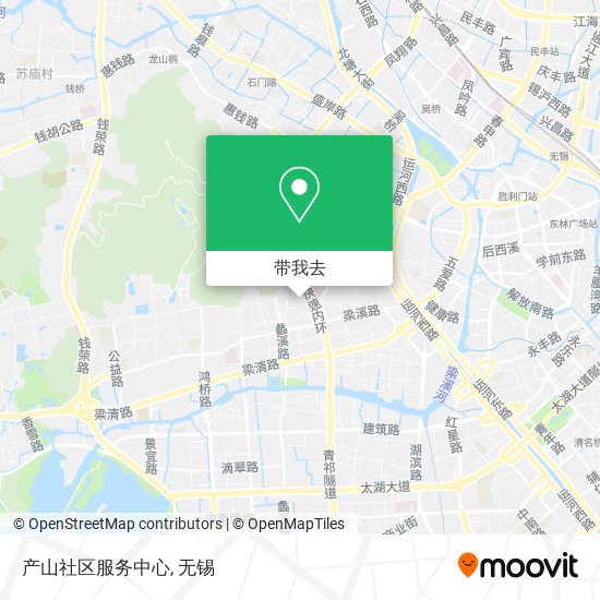 产山社区服务中心地图