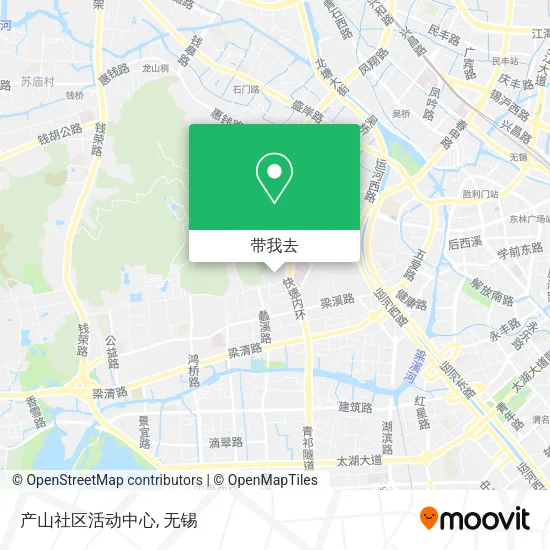 产山社区活动中心地图