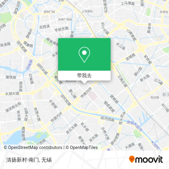 清扬新村-南门地图