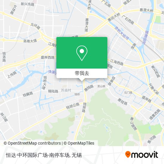 恒达·中环国际广场-南停车场地图