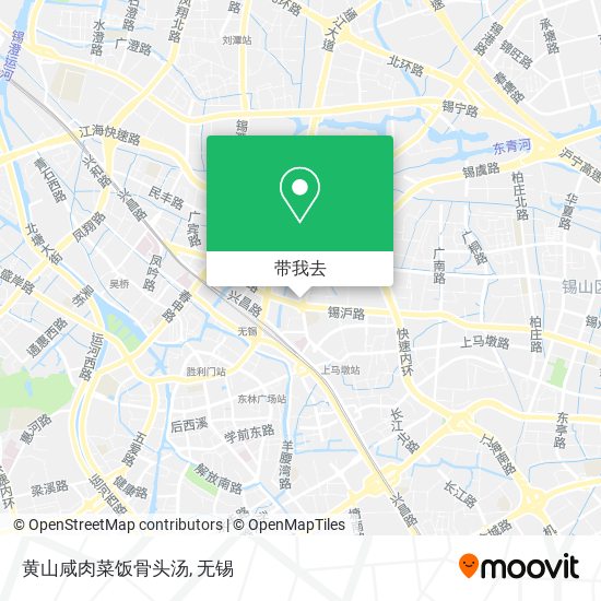 黄山咸肉菜饭骨头汤地图