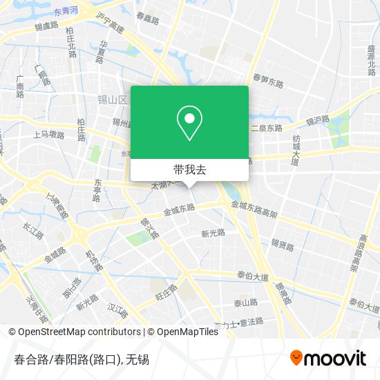 春合路/春阳路(路口)地图