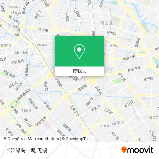 长江绿岛一期地图