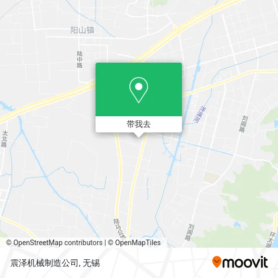 震泽机械制造公司地图