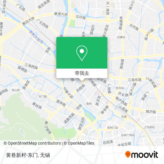 黄巷新村-东门地图