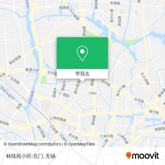 林陆苑小区-北门地图