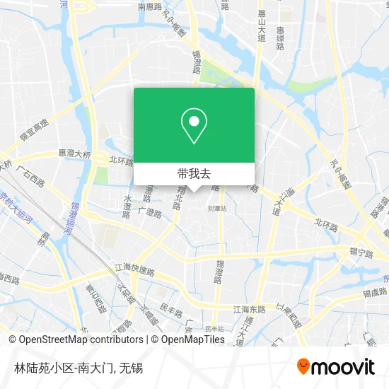 林陆苑小区-南大门地图