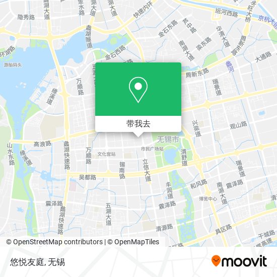 悠悦友庭地图
