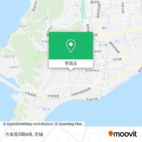 方泉苑5期A块地图