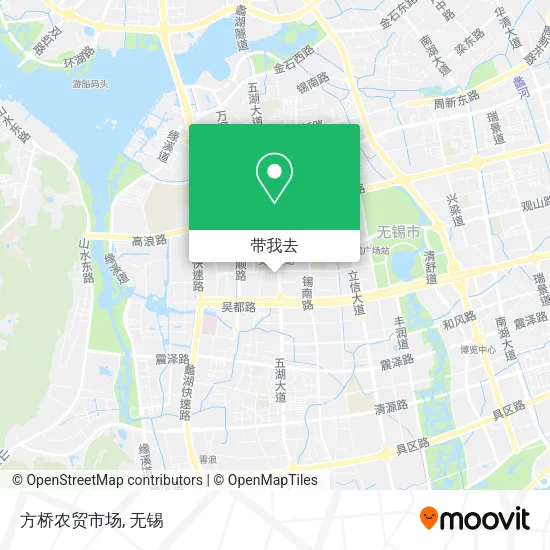 方桥农贸市场地图