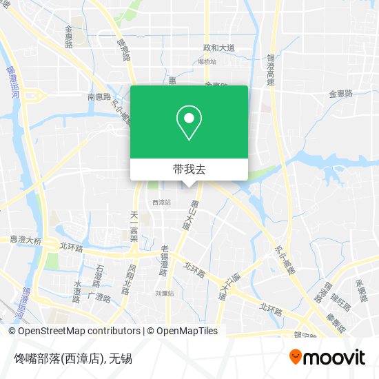 馋嘴部落(西漳店)地图